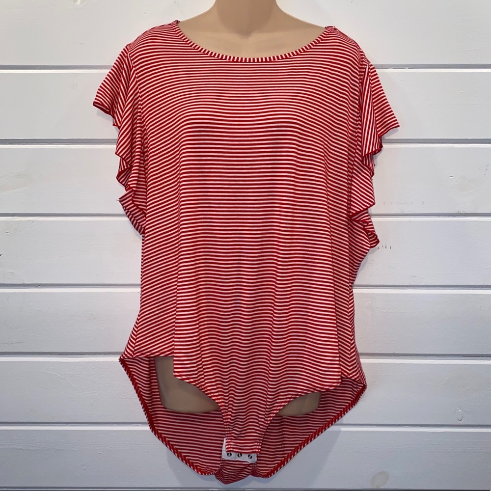 Stripped bodysuit